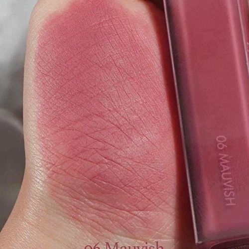 Son kem lì Romand blur fudge tint #06 hồng mận