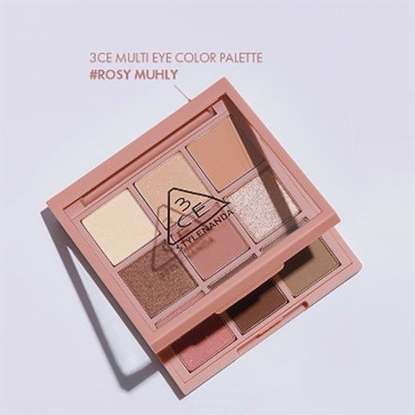 BẢNG PHẤN MẮT 3CE 9 Ô MULTI MULTI EYE COLOR PALETTE #rosy muhly
