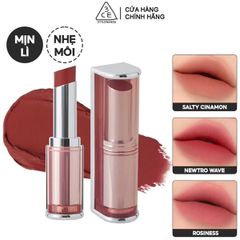 son thỏi 3ce blur matte lipstick #rosiness-hồng khô