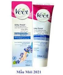 Kem tẩy lông Veet Pháp 150g xanh dương