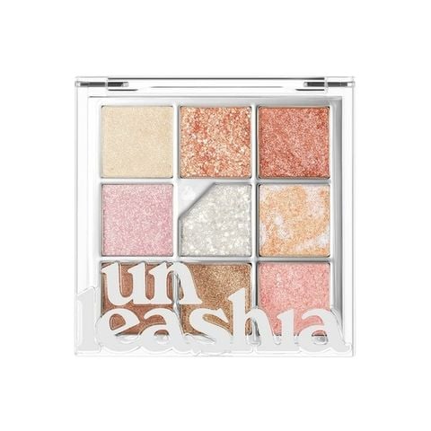Bảng mắt thuần chay 9 ô Unleashia glitterpedia passion #01 all of glitter