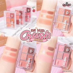 Bảng phấn mắt và má hồng ODBO eye blush crush #03