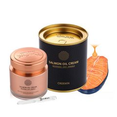Kem Dưỡng Trắng Ban Đêm, Ngăn Ngừa Lão Hóa Chiết Xuất Dầu Cá Hồi Cre8skin Salmon Oil Cream 80g