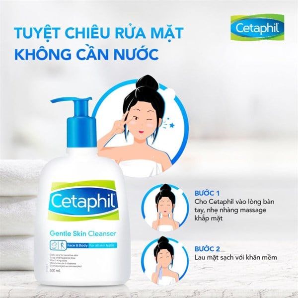 Sữa rửa mặt Cetaphil Gentle Skin Cleaner - 590ml