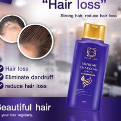 Dầu Gội Mượt Tóc Lae Sa Luay Supreme Charcoal Keratin 200ml