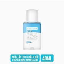 Nước Tẩy Trang Mắt Và Môi Maybelline Eye & Lip Makeup Remover 40ml