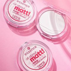 Phấn phủ trong suốt Essence All About Matt! Fixing Compact Powder 02