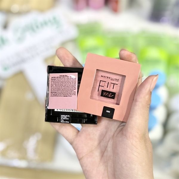 Má Hồng Dạng Nén Mịn Lì Maybelline Fit Me Mono Blush #30 Fierce