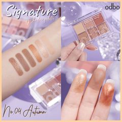 Bảng Phấn Mắt 6 Ô Odbo Signature Eyeshadow Palette