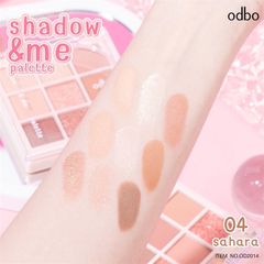 bảng phấn mắt 9ô Odbo shadow & me pallet #04