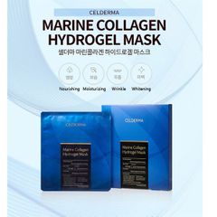 Mặt Nạ Thạch Collagen Tươi chống lão hoá CELDERMA Marine Collagen Hydrogel Mask