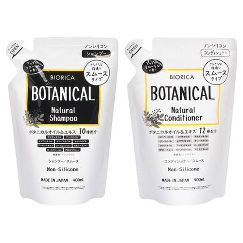 Lẻ Dầu gội Botanical Natural không Silicone 400ml - Hàng Nhật
