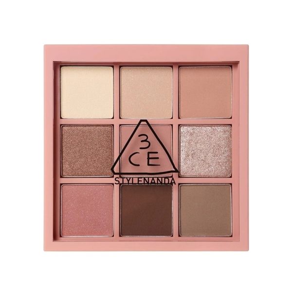 BẢNG PHẤN MẮT 3CE 9 Ô MULTI MULTI EYE COLOR PALETTE #rosy muhly