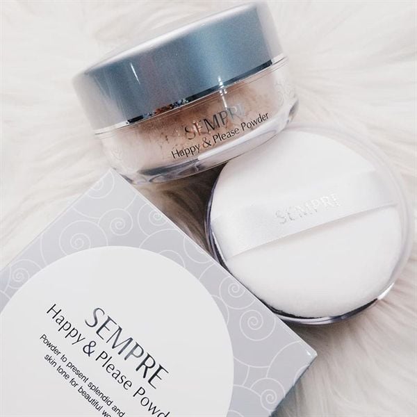 Phấn Phủ Dạng Bột Geo Sempre Happy & Please Powder (25g)