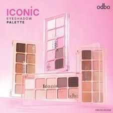 Bảng phấn mắt Odbo Iconic eyeshadow pallette #02-coral spring