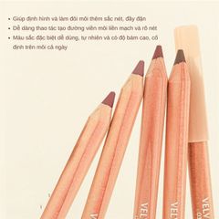 CHÌ KẺ VIỀN MÔI CLIO VELVET LIP PENCIL #03 coffe brown nâu trà