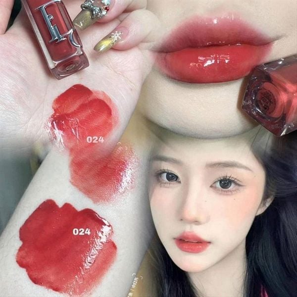 [ unbox] Son dưỡng Dior Addict Lip Maximizer #024-intense brick