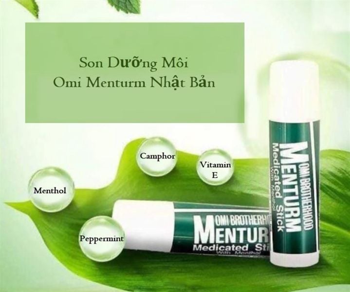 SON DƯỠNG OMI BROTHERHOOD MENTURM MEDICATED STICK