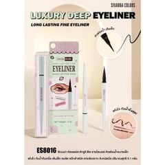 KẺ MẮT SIVANNA COLORS LONG LASTING FINE EYELINER 0.8G