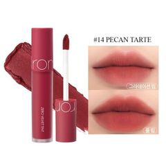 Son Kem Lì Cực Nhẹ Môi Romand Zero Velvet Tint 5.5g #14 pecan tarte hồng đất