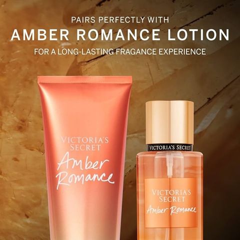 Dưỡng thể nước hoa Victoria Secret Amber Romance 236ml