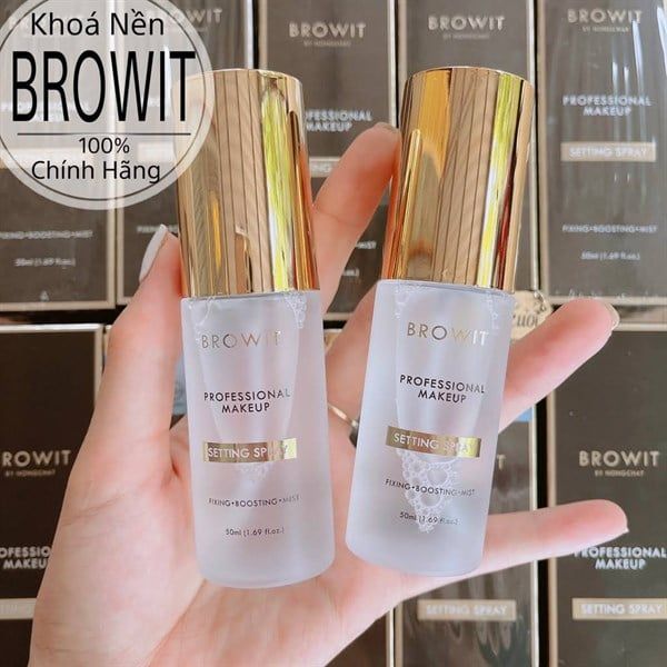 Xịt Cố Định Lớp Trang Điểm Browit Professional Makeup Setting Spray 50ml