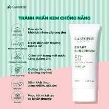 Kem Chống Nắng Caryophy Nâng Tone, Ngừa Mụn 50ml