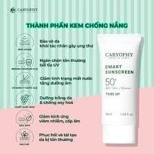 Kem Chống Nắng Caryophy Nâng Tone, Ngừa Mụn 50ml