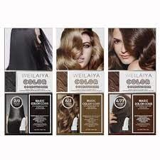 Dầu Gội Phủ Bạc Dưỡng Tóc Weilaiya Magic Color #đen