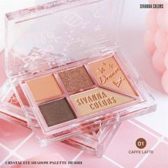 Phấn mắt 5 ô SIVANNA hello #02 orange bubble