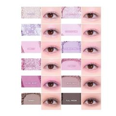 phấn mắt color gram 9ô pint point #03 tím pastels