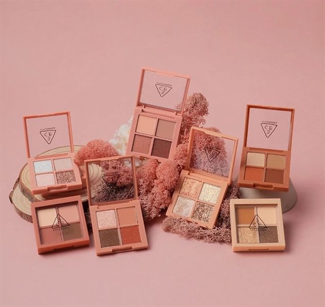 Bảng Phấn Mắt 4 Màu Siêu Lung Linh 3CE Mini Multi Eye Color Palette