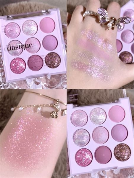 Phấn Mắt Dasique Shadow Ice Cream Palette 9 Colors blueberry