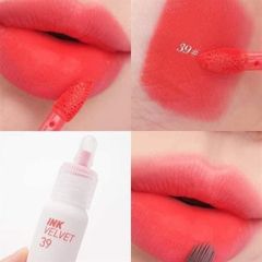 Son Kem Lì Peripera Ink Velvet #39 Sunny Orange-đỏ Cam