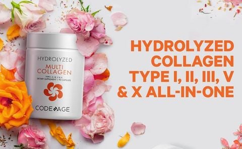 Bột Uống Collagen Codeage Hydrolyzed Multi Collagen Peptides