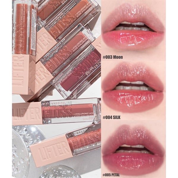 Son tint bóng Maybelline Lifter Gloss lip gloss #015-sand