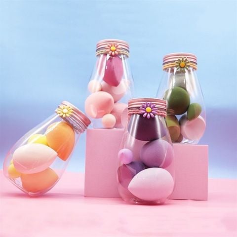 bình mút tán nền tặng kèm cột tóc