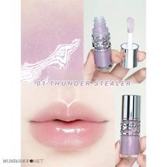 (mini) Son Dưỡng Môi YSL Loveshine Plumping Lip Oil Gloss #01-không màu