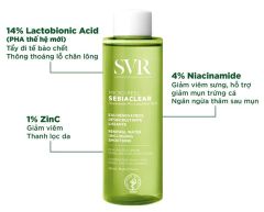 Toner SVR Sebiaclear Dành Cho Da Dầu, Mụn 150ml