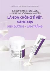 Kem dưỡng sáng da , chống loã hoá chuyên sâu Melatonin liposome 5% - 50g