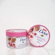 Tẩy Tế Bào Chết Dove Mỹ Exfoliating Body 298g Lựu & Bơ Hạt Mỡ