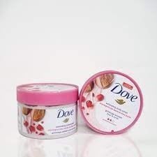 Tẩy Tế Bào Chết Dove Mỹ Exfoliating Body 298g Lựu & Bơ Hạt Mỡ