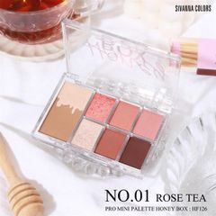 Phấn mắt SIVANNA honey box 7ô #03 Honey Tea