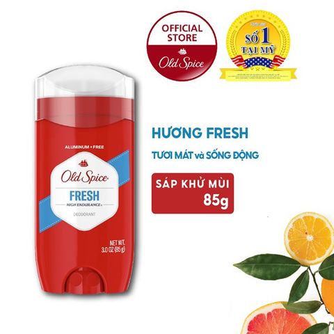 Lăn khử mùi Old Spice Fresh High Endurance – 85g