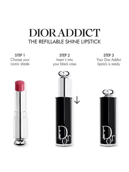 SON DIOR ADDICT HYDRATING SHINE LIPSTICK #740-đỏ gạch minisize 1,6g full box