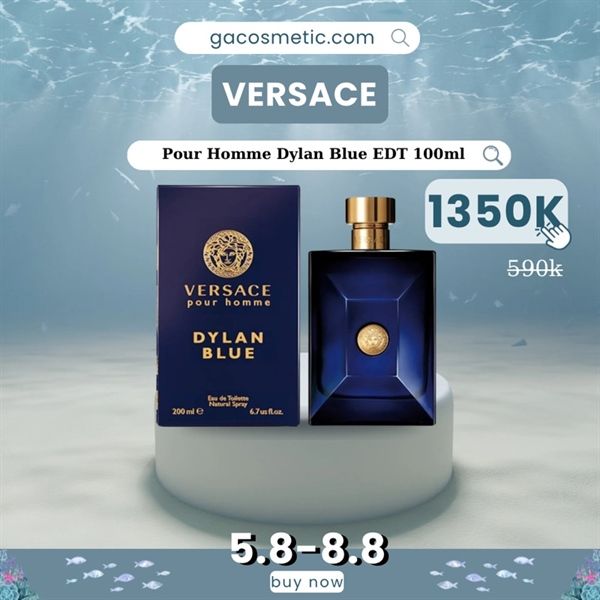 Nước Hoa Nam Versace Pour Homme Dylan Blue EDT 100ml