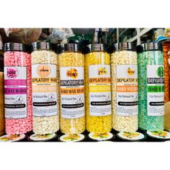 Sáp wax lông nóng hạt đậu huỷ -hũ 400g ngẫu nhiên