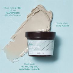Mặt Nạ Đất Sét Aperire Băng Lạnh Thu Nhỏ Lỗ Chân Lông Và Điều Tiết Dầu Thừa Spa Relief Be Frozen Pore Mask 120g