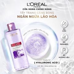 Nước Tẩy Trang Làm Sạch Và Siêu Cấp Ẩm L'oreal Revitalift Hyaluronic Acid Hydrating Micellar Water