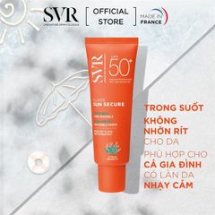 Kem Chống Nắng SVR Trong Suốt, Không Nhờn Rít SPF50+ 50ml